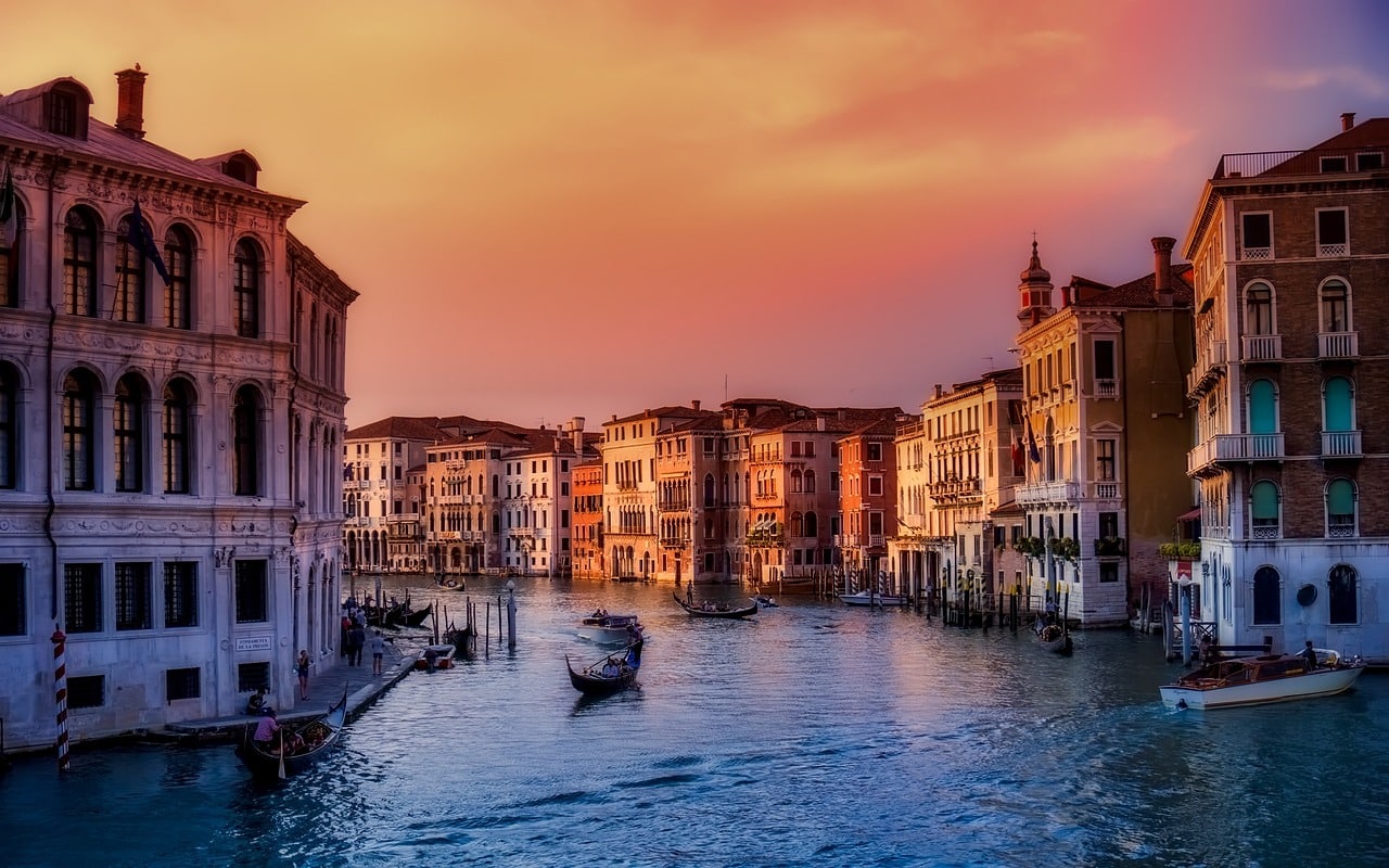 Venise, Destinations les plus insolites pour voyager en couple
